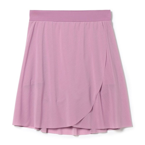 ショートスパッツ付スカート(グレイッシュライラック-S)