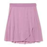 ショートスパッツ付スカート(グレイッシュライラック-S)