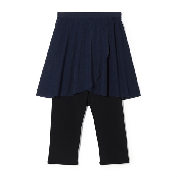 スカート付レギンス(ネイビー-M)
