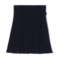 ショートスパッツ付きスカート(ネイビー-S)