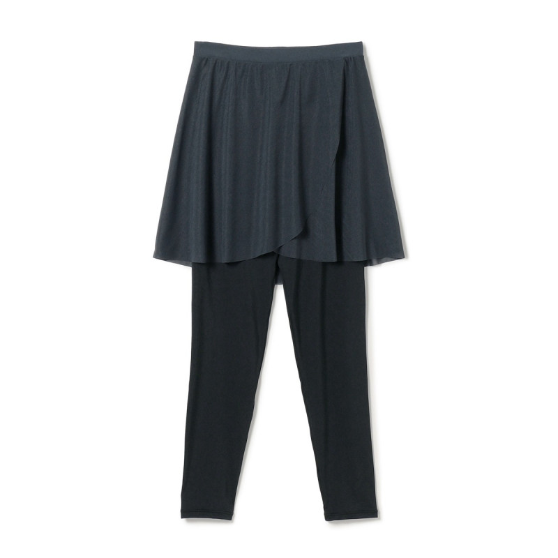 スカート付レギンス(ボトルグリーン-M)