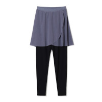 ★スカート付レギンス(アイアンブルー-S)