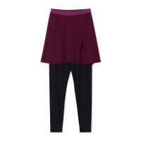 ★スカート付レギンス(プラム-S)