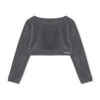 ショートトップ(グレー杢-140)