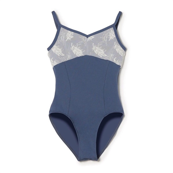 キャミソールレオタード(ブルー-130)