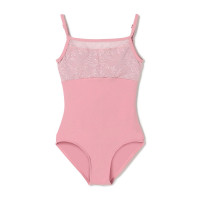 ★キャミソールレオタード(グレイッシュローズ-130)