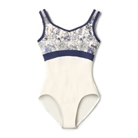 ♪ノースリーブレオタード(ブルー-130)