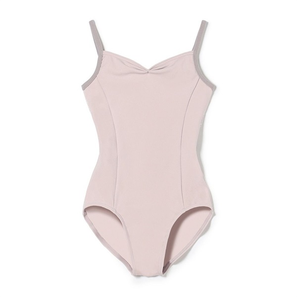 キャミソールレオタード(グレイッシュローズ-140)