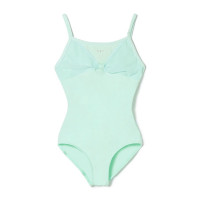 キャミソールレオタード(アイスグリーン-130)