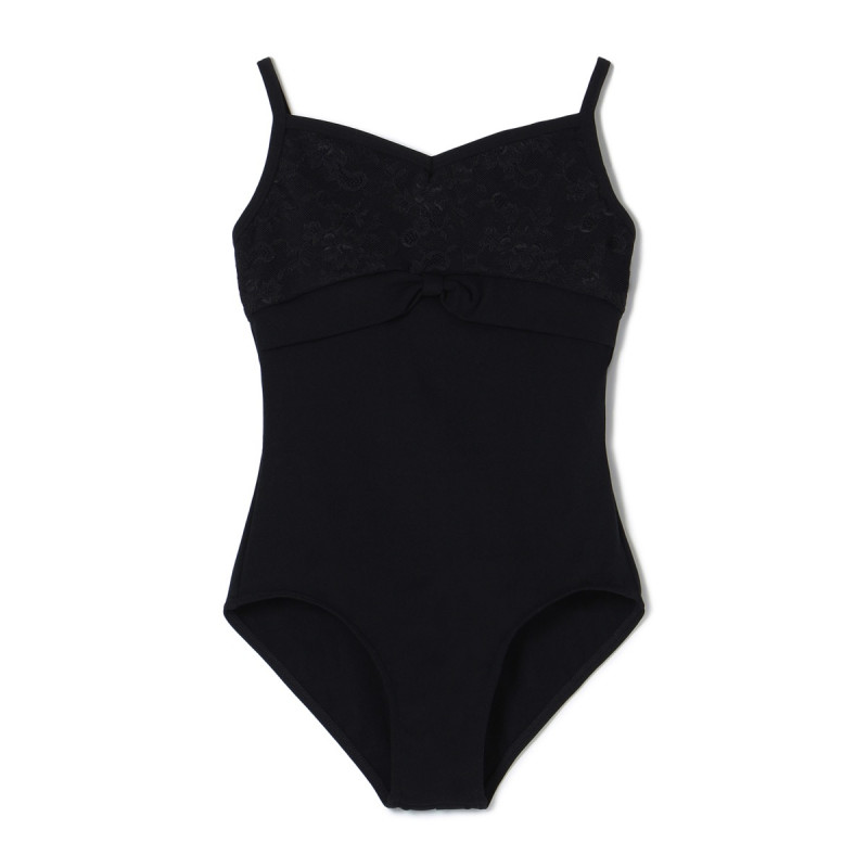 ★キャミソールレオタード(ブラック-130)