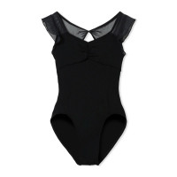 ノースリーブレオタード(ブラック-130)