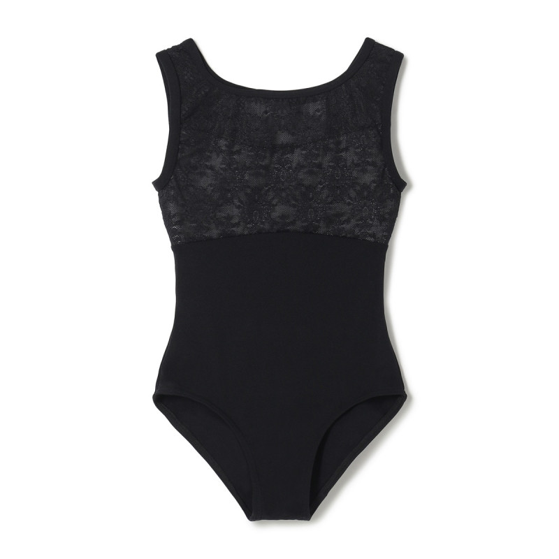 ★ノースリーブレオタード(ブラック-130)