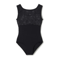 ★ノースリーブレオタード(ブラック-130)