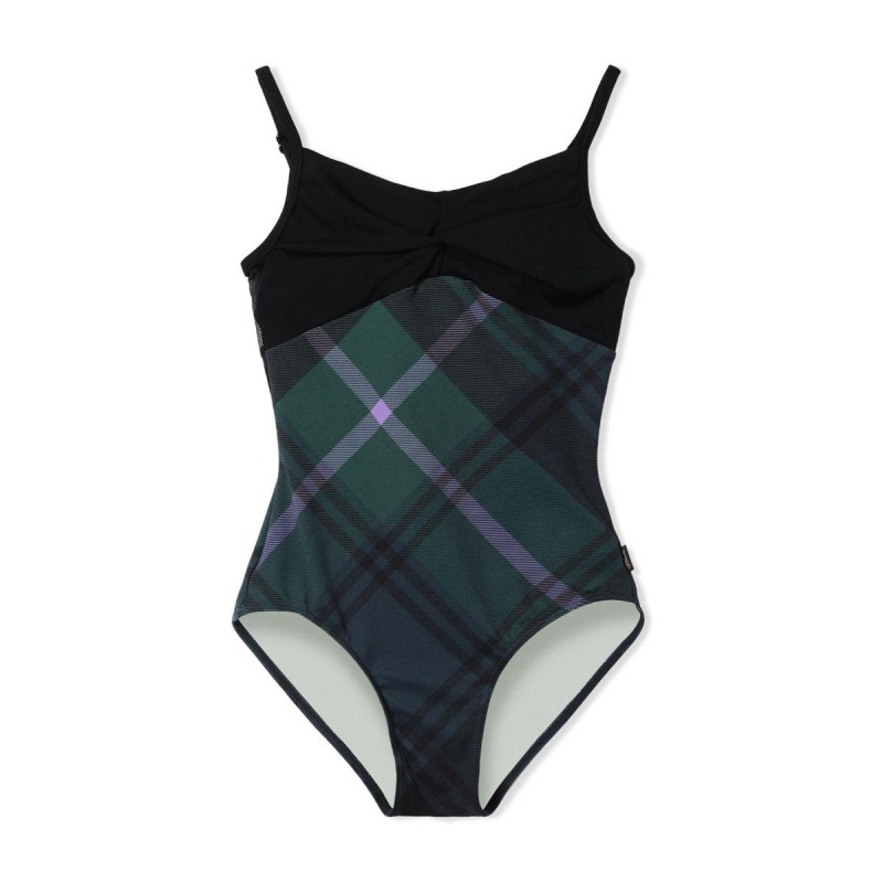 ジュニア キャミソールレオタード(コバルトブループリント-130)