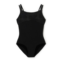 キャミソールレオタード(ブラック-130)