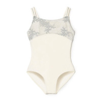 キャミソールレオタード(オフホワイト-130)