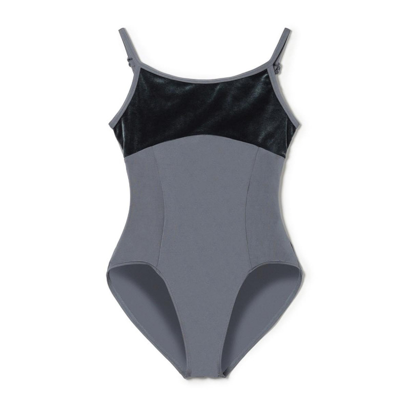 キャミソールレオタード(アッシュグレー-130)