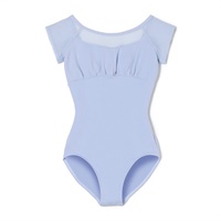 フレンチスリーブレオタード(ヒヤシンス-130)