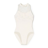 ハイネックレオタード(オフホワイト-130)