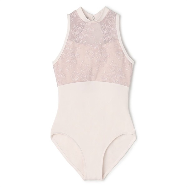 ハイネックレオタード(ヨーロピアンピンク-130)