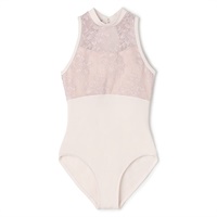 ハイネックレオタード(ヨーロピアンピンク-130)