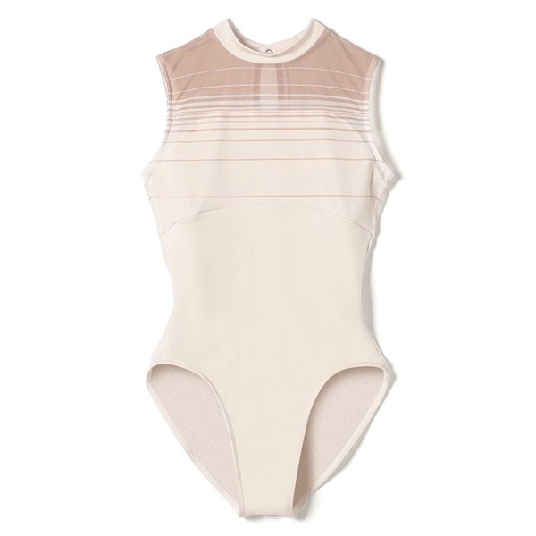 ♪ハイネックレオタード(ホワイト-130)