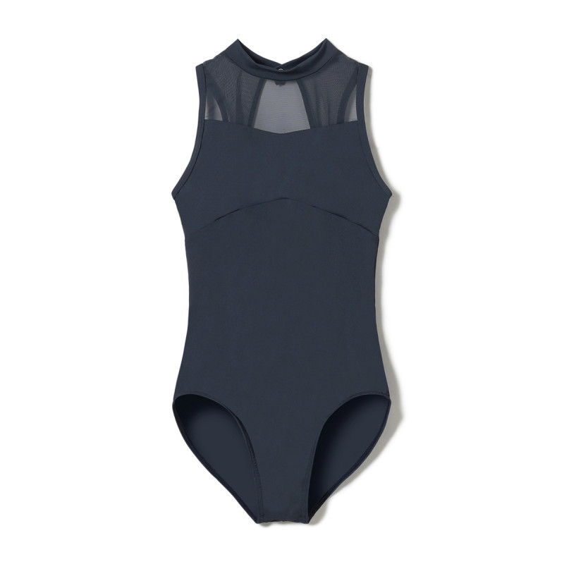 ★ハイネックレオタード(ネイビー-130)