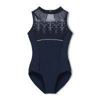 ★ハイネックレオタード(ネイビー-130)