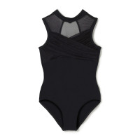 ★ハイネックレオタード(ブラック-130)