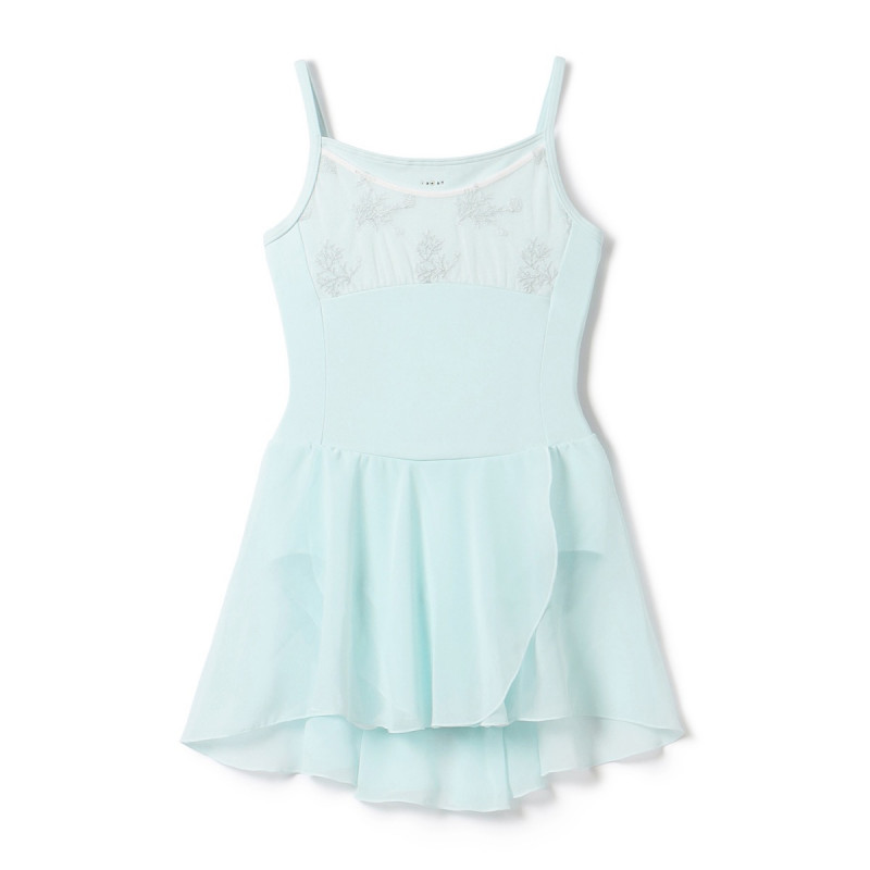 スカート付レオタード(ベビーブルー-130)