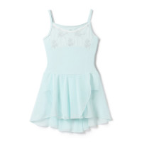 スカート付レオタード(ベビーブルー-130)