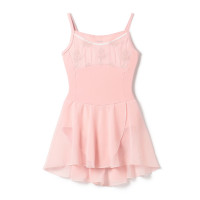 スカート付レオタード(サーモンピンク-130)