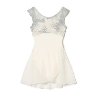 スカート付レオタード(オフホワイト-130)