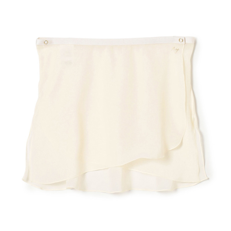 【MAY NAGAHISA】ジュニア スカート(オフホワイト-140)