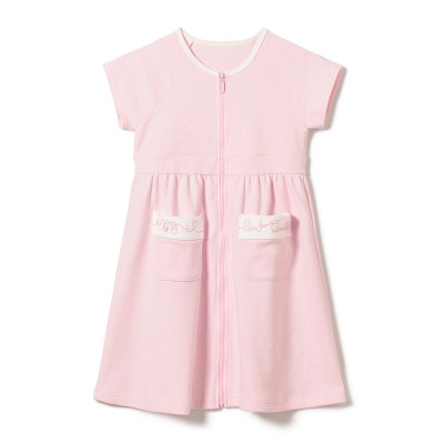 ジップアップワンピース