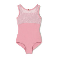 ノースリーブレオタード(グレイッシュローズ-110)