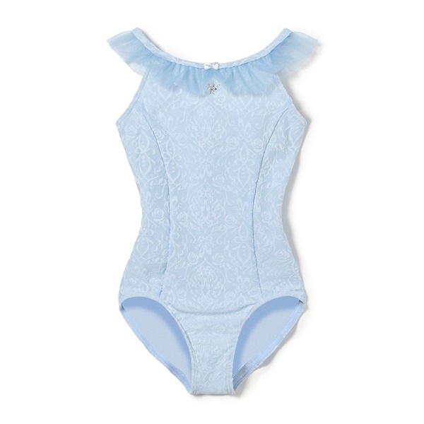 キャミソールレオタード(サックスブルー-110)