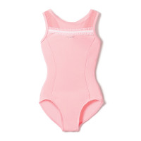 ノースリーブレオタード(チェリーピンク-110)