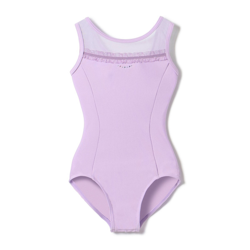 ノースリーブレオタード(ライラック-110)