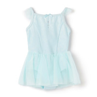 ★スカート付レオタード(ベビーブルー-100)