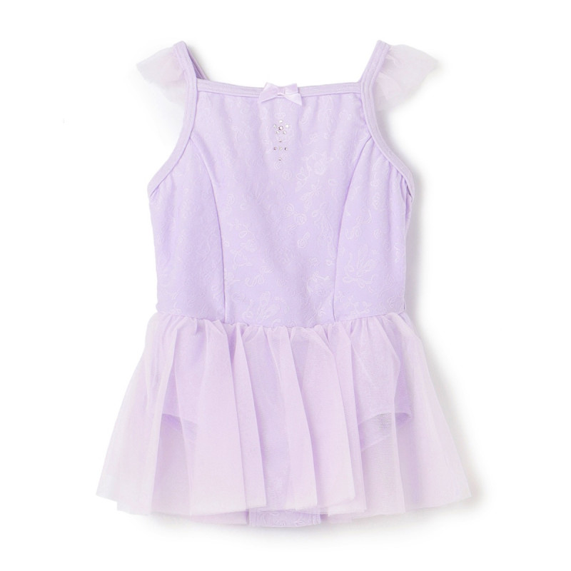 ★スカート付レオタード(ラベンダー-100)