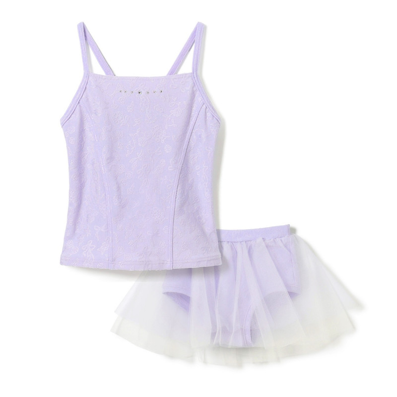 セパレートレオタード(ラベンダー-100)