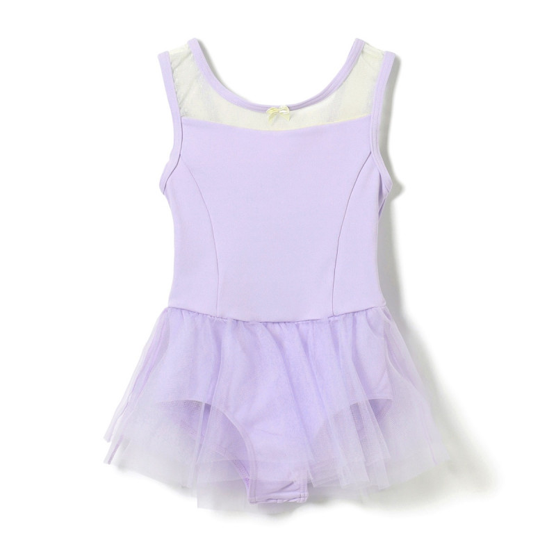 スカート付レオタード(ラベンダー-110)