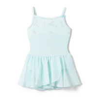 スカート付レオタード(ベビーブルー-110)