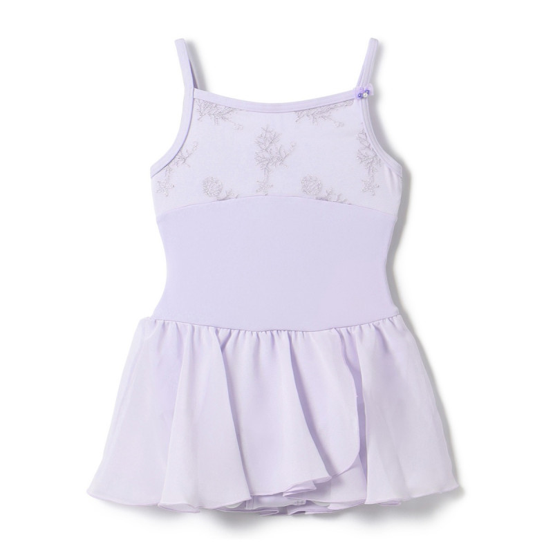 スカート付レオタード(ラベンダー-110)