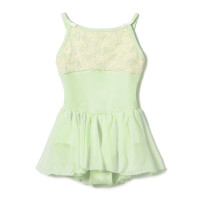 ★スカート付レオタード(リーフグリーン-110)