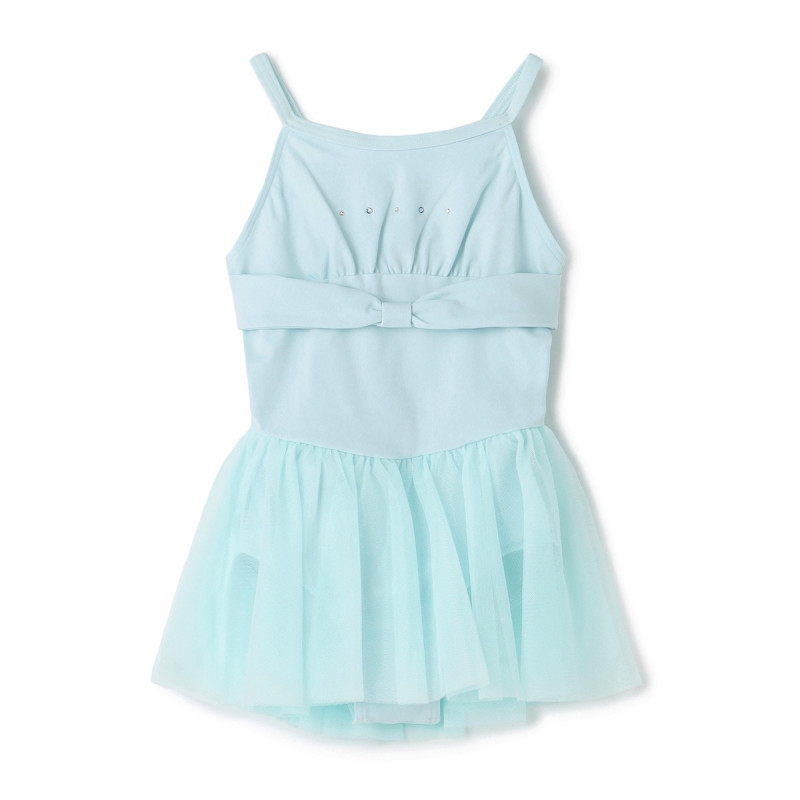 ★スカート付レオタード(ベビーブルー-100)