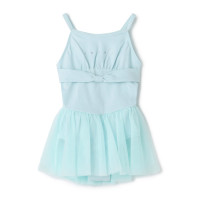 ★スカート付レオタード(ベビーブルー-100)