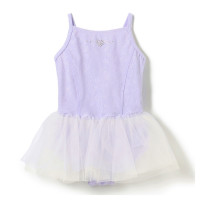 スカート付レオタード(ラベンダー-100)