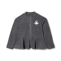 ウォームアップジャケット(グレー-120)